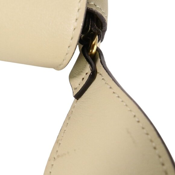 CELINE Gray Leather Shoulder Bag - Picture 11 of 16